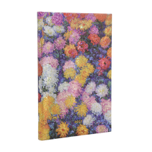 Paperblanks 2027 Monet’s Chrysanthemums Mini Hardback Diary – Week-to-View with Notes (Verso) – front cover