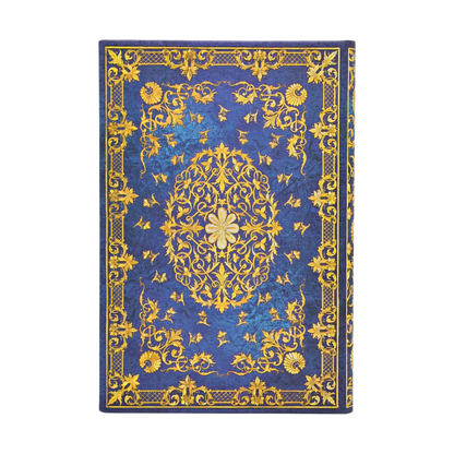 Paperblanks 2027 Silk Sky Mini Hardback Diary – Week-to-View with Notes (Verso) – back cover