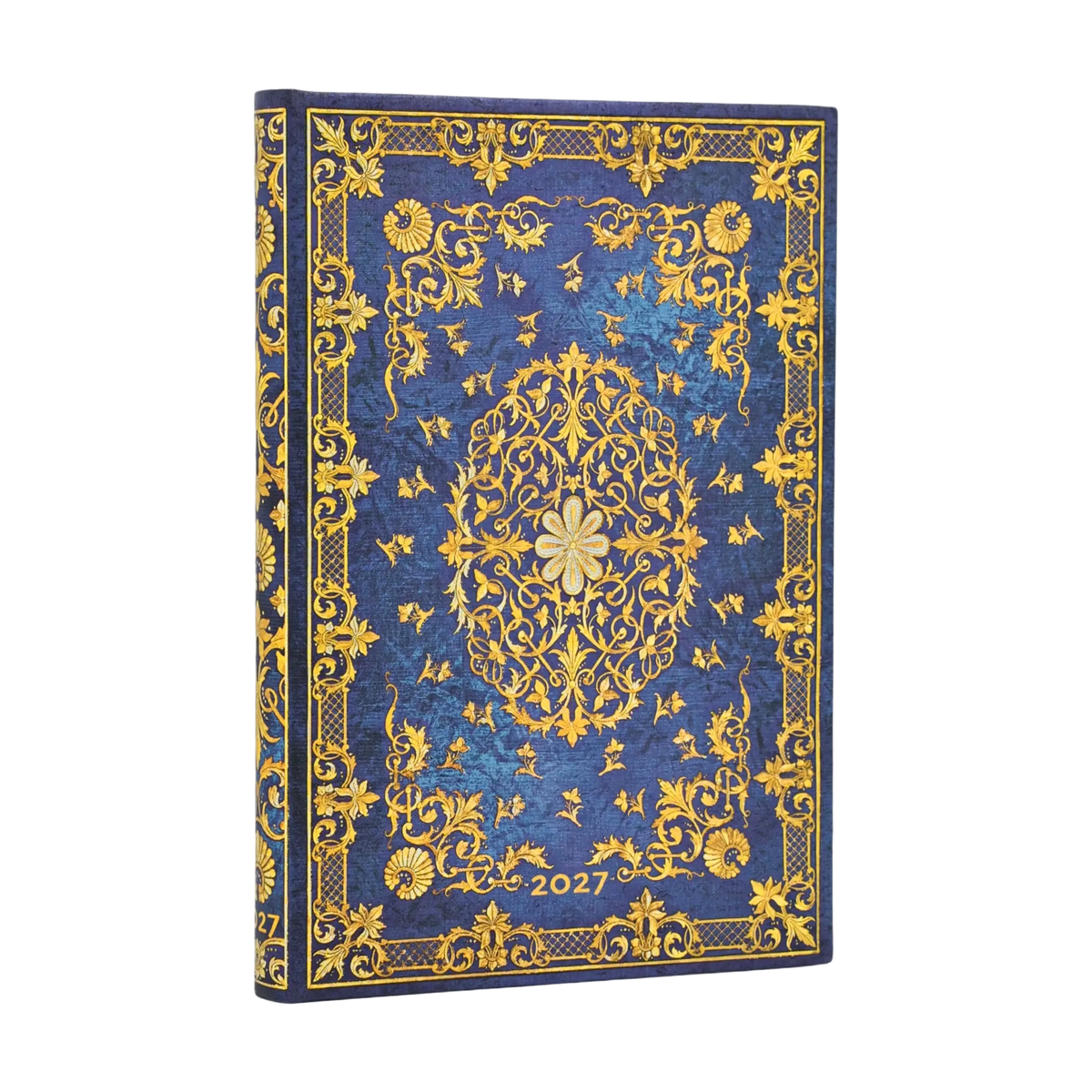 Paperblanks 2027 Silk Sky Mini Hardback Diary – Week-to-View with Notes (Verso) – front cover
