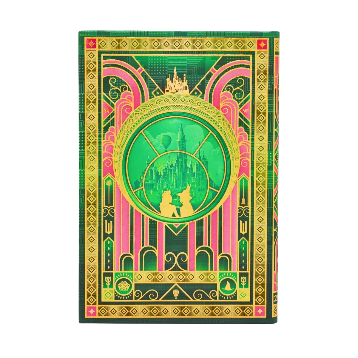 Paperblanks 2027 The Magic of Wicked Mini Hardback Diary – Week-to-View with Notes (Verso) – back cover