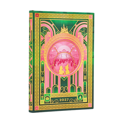 Paperblanks 2027 The Magic of Wicked Mini Hardback Diary – Week-to-View with Notes (Verso) – front cover