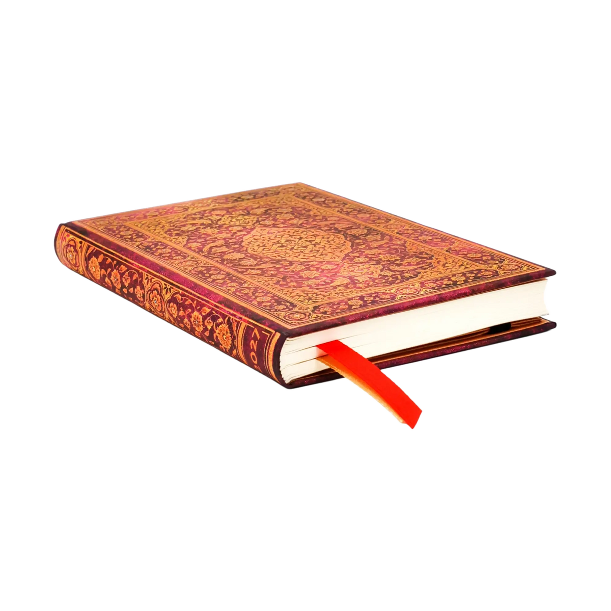 Paperblanks 2027 The Orchard Mini Hardback Diary – Week-to-View with Notes (Verso) – page edge