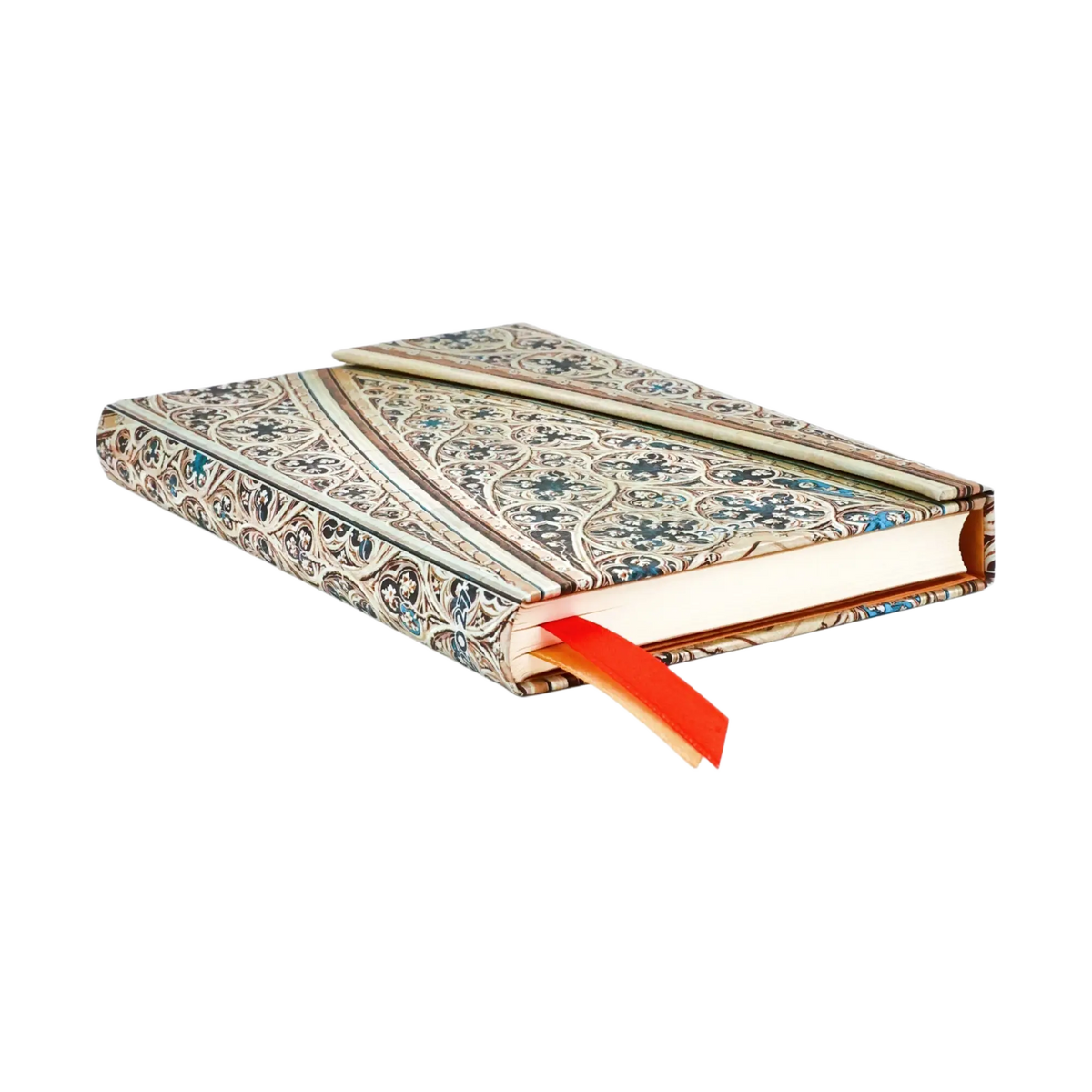 Paperblanks 2027 Vault of the Milan Cathedral Mini Hardback Diary – Week-to-View with Notes (Verso) – page edge