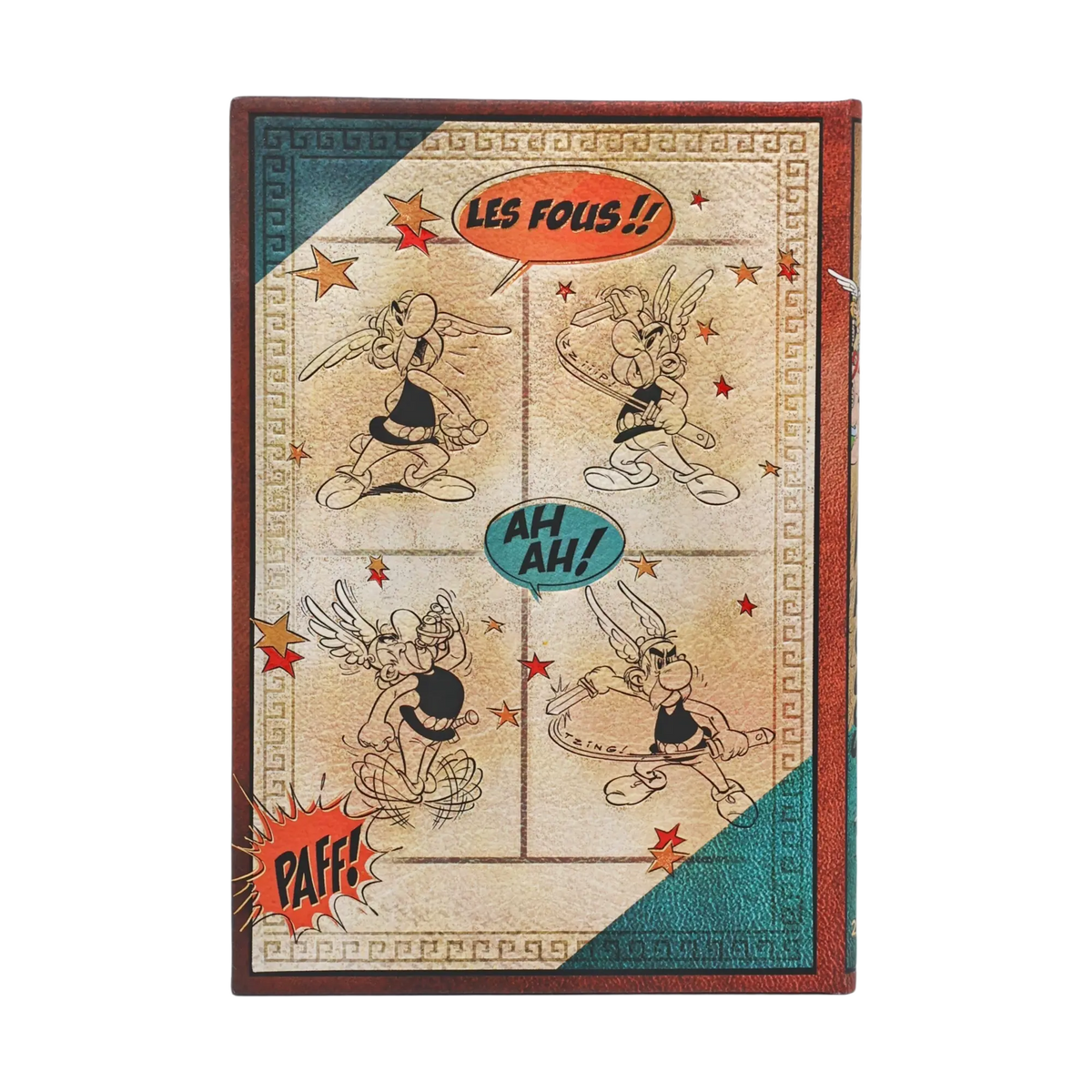 Paperblanks 2027 Asterix the Gaul Midi Hardback Diary – Week-to-View Vertical – back cover