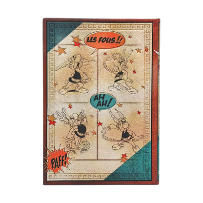 Paperblanks 2027 Asterix the Gaul Midi Hardback Diary – Week-to-View Vertical – back cover