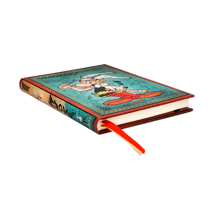 Paperblanks 2027 Asterix the Gaul Midi Hardback Diary – Week-to-View Vertical – page edge