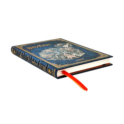 Paperblanks 2027 Legends of Hogwarts Diary Midi Hardback Diary – Week-to-View Vertical – page edge