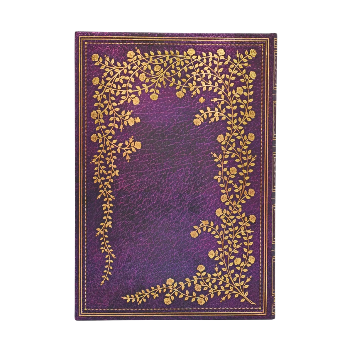 Paperblanks 2027 New York Rose Midi Hardback Diary – Week-to-View Vertical – back cover