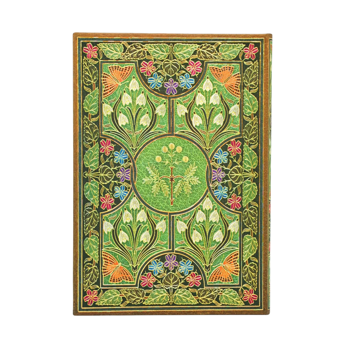 Paperblanks 2027 Poetry in Bloom Midi Hardback Diary – Week-to-View Vertical – back cover