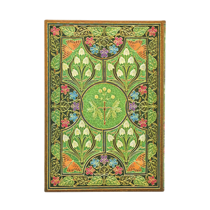 Paperblanks 2027 Poetry in Bloom Midi Hardback Diary – Week-to-View Vertical – back cover