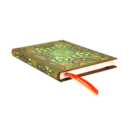Paperblanks 2027 Poetry in Bloom Midi Hardback Diary – Week-to-View Vertical – page edge