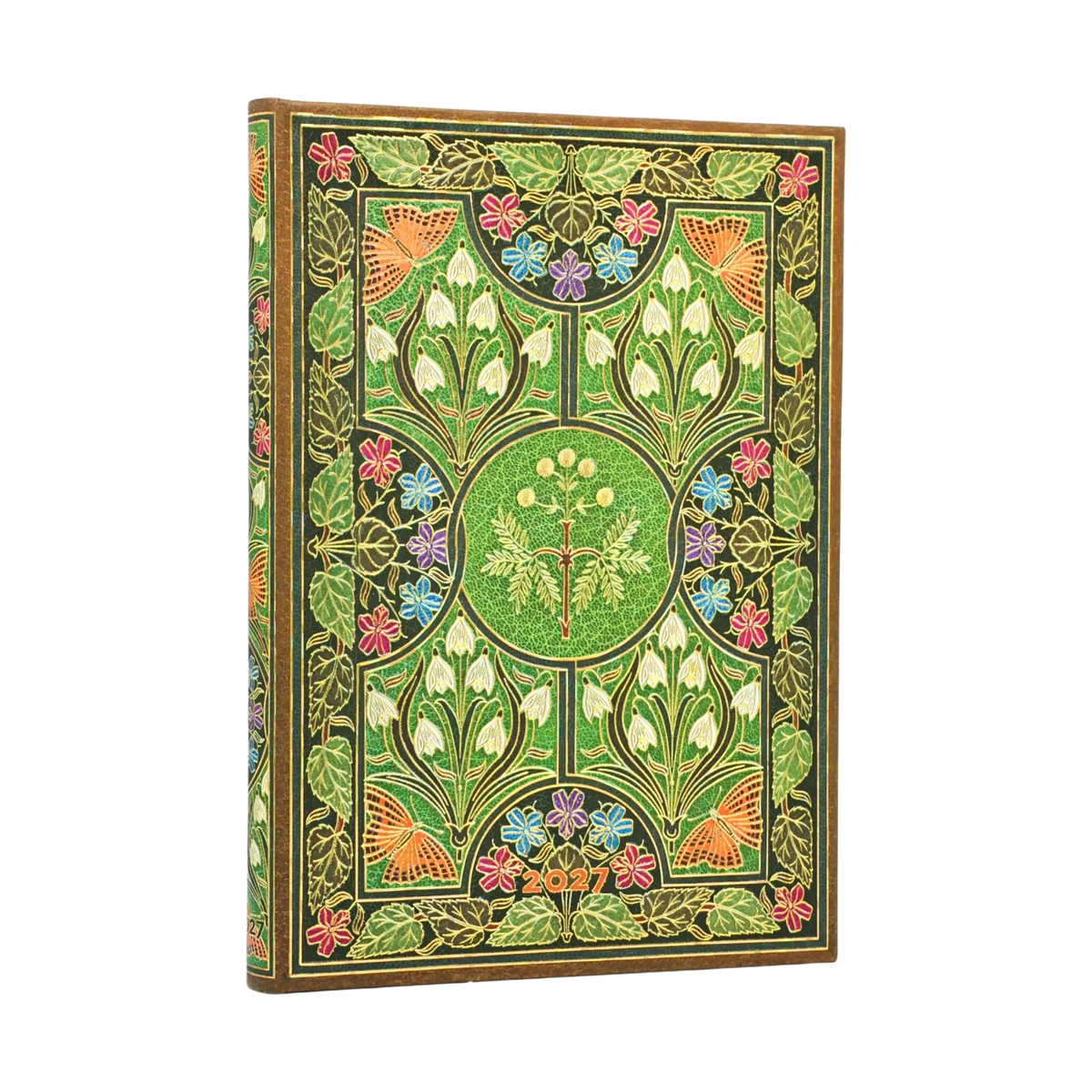 Paperblanks 2027 Poetry in Bloom Midi Hardback Diary – Week-to-View Vertical – front cover