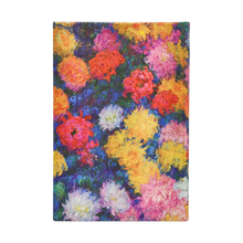 Paperblanks 2027 Monet’s Chrysanthemums Maxi Hardback Diary – Week-to-View Vertical – back cover