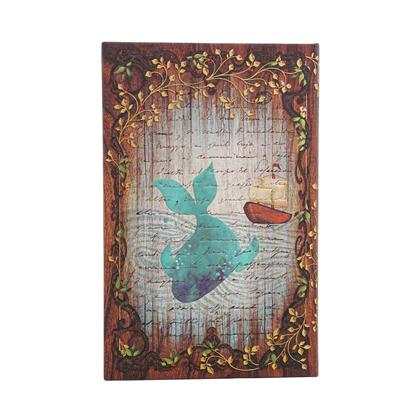 Paperblanks 2027 Carlo Collodi, Pinocchio Maxi Hardback Diary – Week-to-View Vertical – back cover