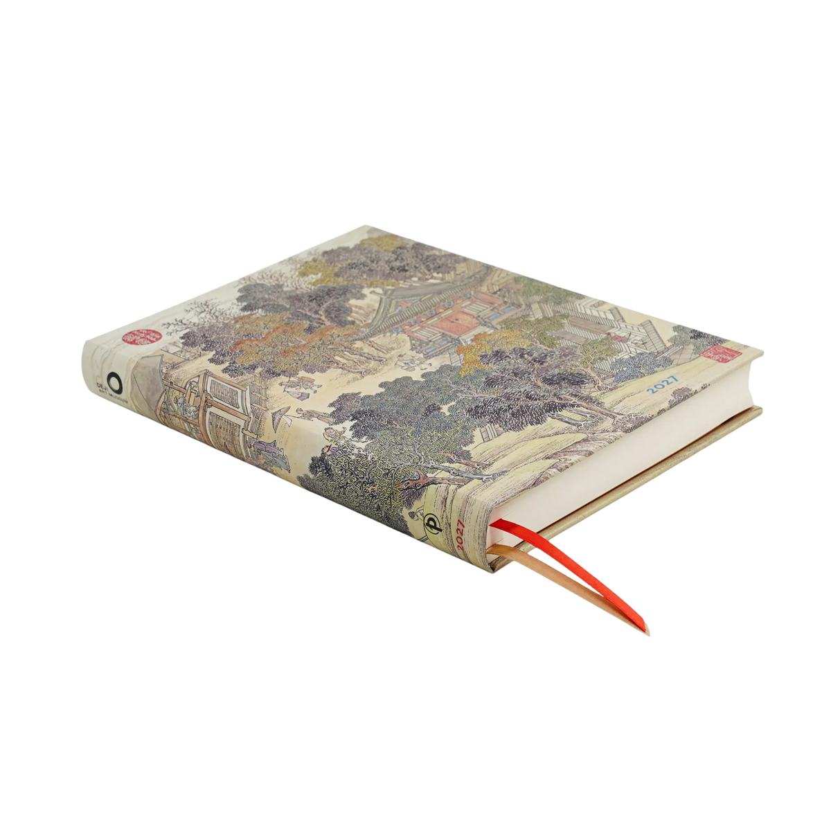 Paperblanks 2027 Golden Age of Prosperity Ultra Hardback Diary – Day-per-Page – page edge