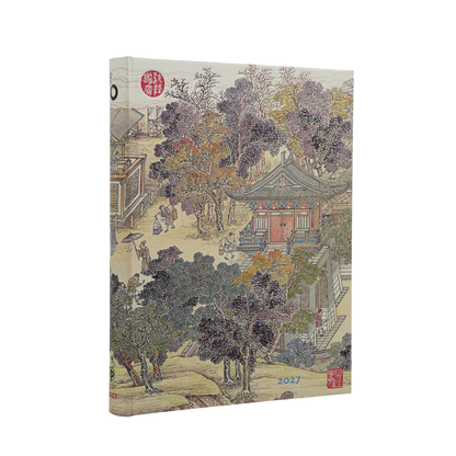 Paperblanks 2027 Golden Age of Prosperity Ultra Hardback Diary – Day-per-Page – front cover