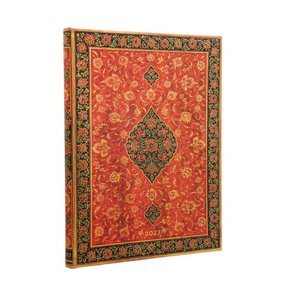 Paperblanks 2027 Layla Ultra Hardback Diary – Week-to-View Horizontal – front cover