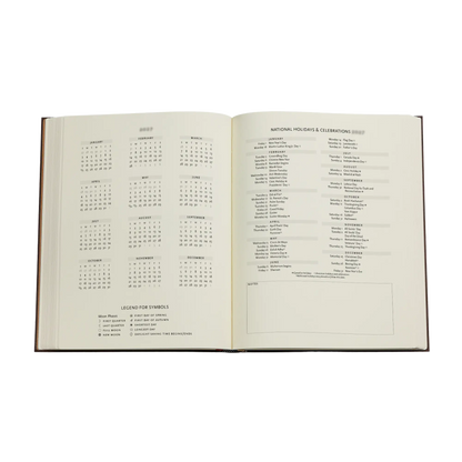 Paperblanks 2027 Van Gogh, Sunflowers Ultra Hardback Diary – Week-to-View Horizontal – inside pages