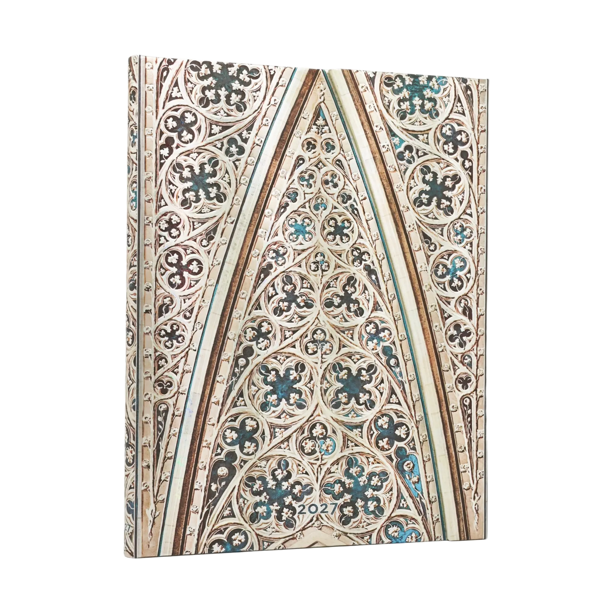 Paperblanks 2027 Vault of the Milan Cathedral Ultra Hardback Diary – Week-to-View Horizontal – front cover