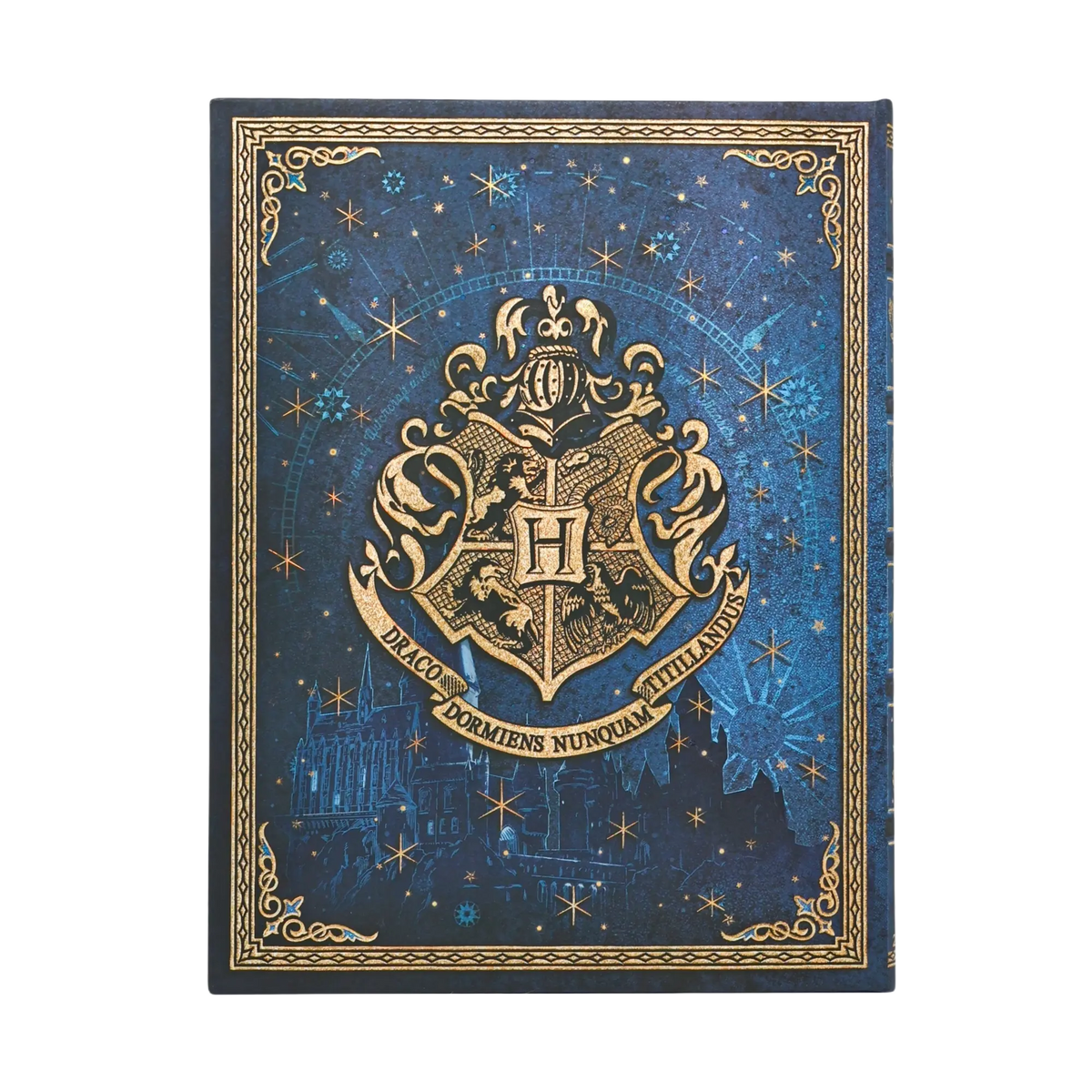 Paperblanks 2027 Legends of Hogwarts Diary Ultra Hardback Diary – Week-to-View Vertical – back cover