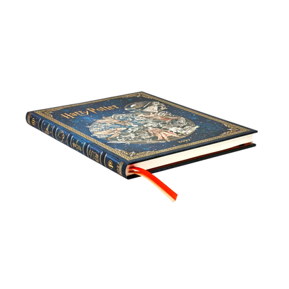 Paperblanks 2027 Legends of Hogwarts Diary Ultra Hardback Diary – Week-to-View Vertical – page edge