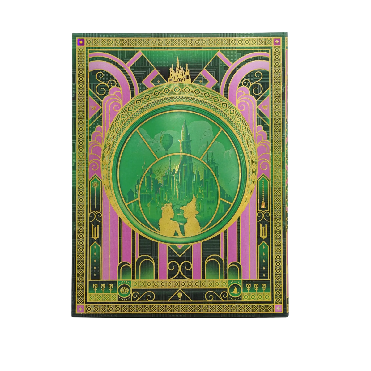 Paperblanks 2027 The Magic of Wicked Ultra Hardback Diary – Week-to-View Vertical – back cover