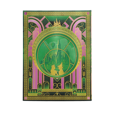 Paperblanks 2027 The Magic of Wicked Ultra Hardback Diary – Week-to-View Vertical – back cover