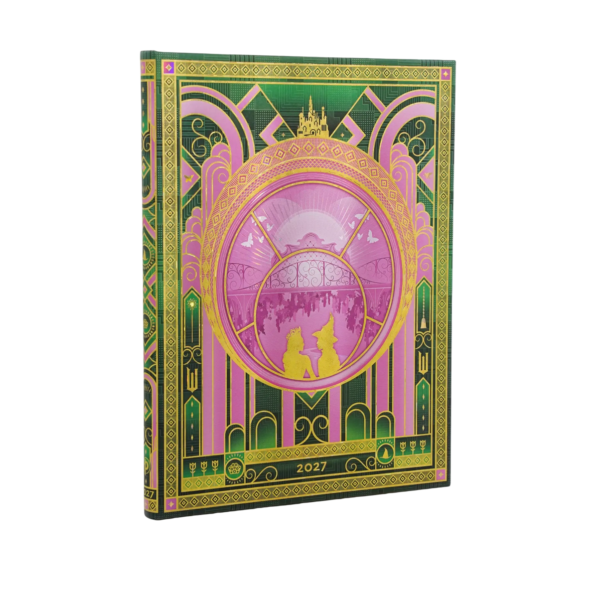 Paperblanks 2027 The Magic of Wicked Ultra Hardback Diary – Week-to-View Vertical – front cover