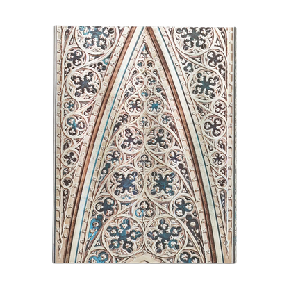 Paperblanks 2027 Vault of the Milan Cathedral Ultra Hardback Diary – Week-to-View Vertical – back cover