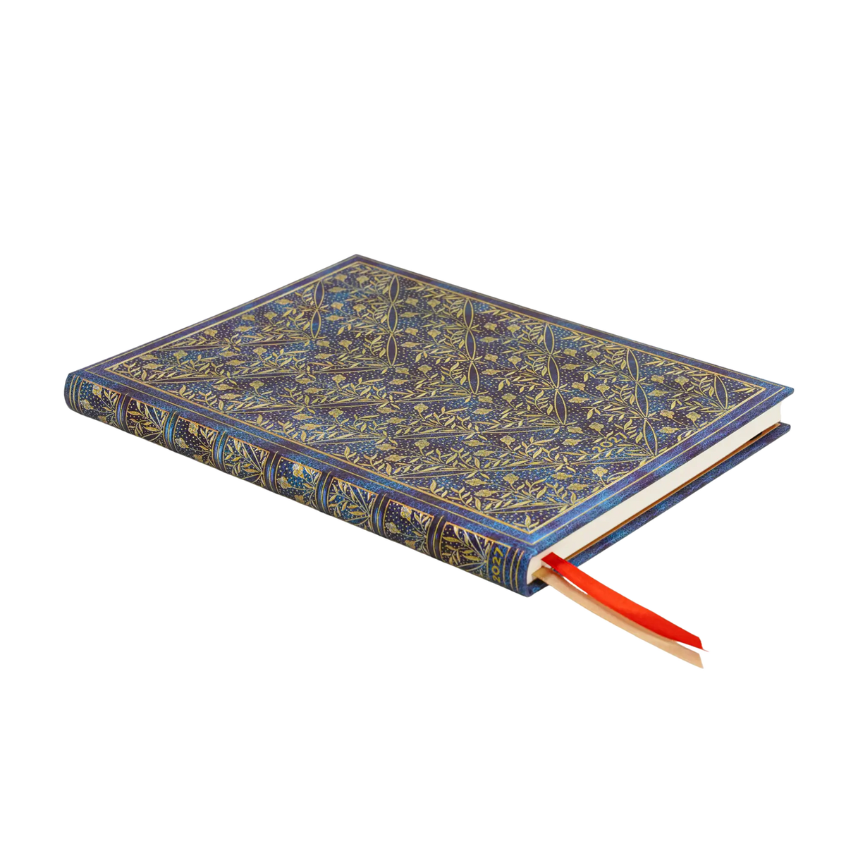 Paperblanks 2027 Wildflower Song Ultra Hardback Diary – Week-to-View with Notes (Verso) – page edge