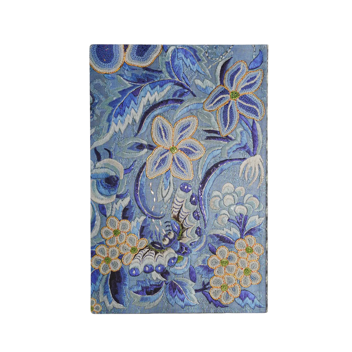 Paperblanks 2026–2027 Blue Willow Maxi Softback Flexi 18-Month Diary – Week-to-View Vertical – back cover