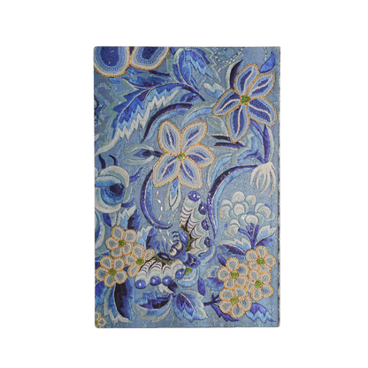 Paperblanks 2026–2027 Blue Willow Maxi Softback Flexi 18-Month Diary – Week-to-View Vertical – back cover
