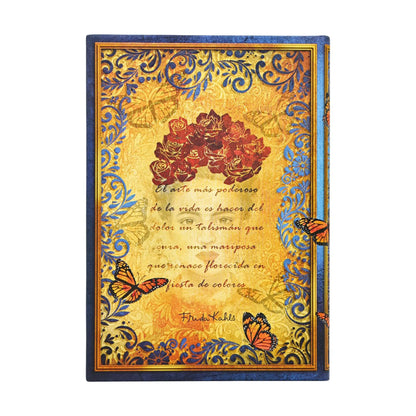 Paperblanks The Colourful Portrait Midi Hardback Journal – Lined, 144 Pages – back cover