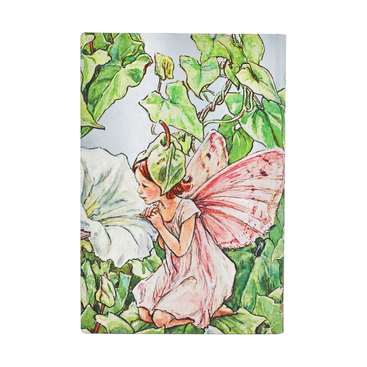 Paperblanks 2027 Bindweed Fairy Mini Softback Flexi Diary – Week-to-View Horizontal – back cover