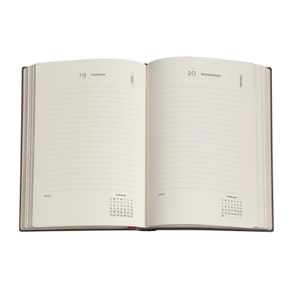 Paperblanks 2027 Gathering of Deities Midi Softback Flexi Diary – Day-per-Page – inside pages
