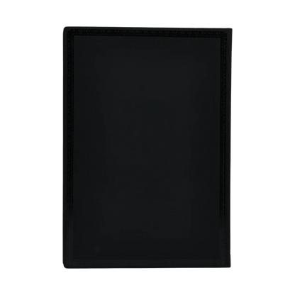 Paperblanks 2027 Black Edition Bold Midi Softback Flexi Diary – Week-to-View Vertical – back cover