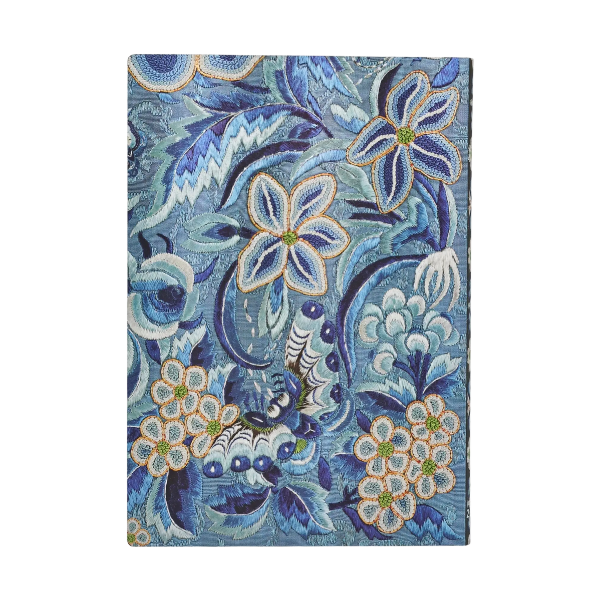 Paperblanks 2027 Blue Willow Midi Softback Flexi Diary – Week-to-View Vertical – back cover