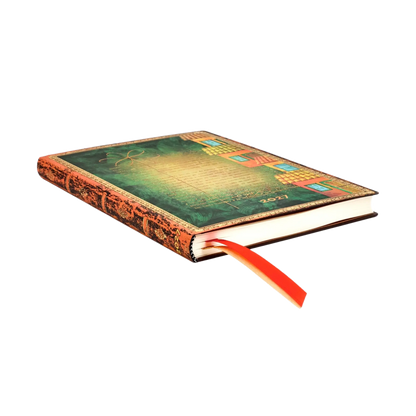 Paperblanks 2027 Garcia Marquez, One Hundred Years of Solitude Midi Softback Flexi Diary – Week-to-View Vertical – page edge