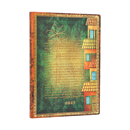 Paperblanks 2027 Garcia Marquez, One Hundred Years of Solitude Midi Softback Flexi Diary – Week-to-View Vertical – front cover