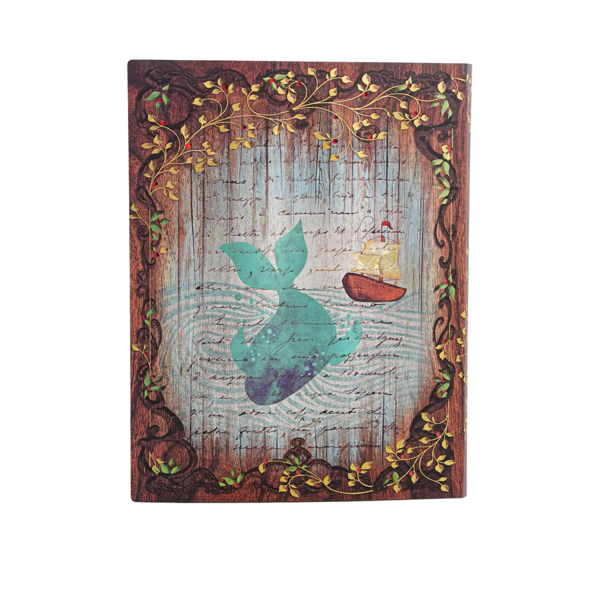 Paperblanks 2027 Carlo Collodi, Pinocchio Ultra Softback Flexi Diary – Day-per-Page – back cover