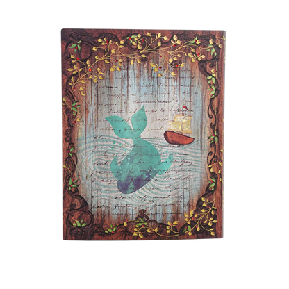 Paperblanks 2027 Carlo Collodi, Pinocchio Ultra Softback Flexi Diary – Day-per-Page – back cover