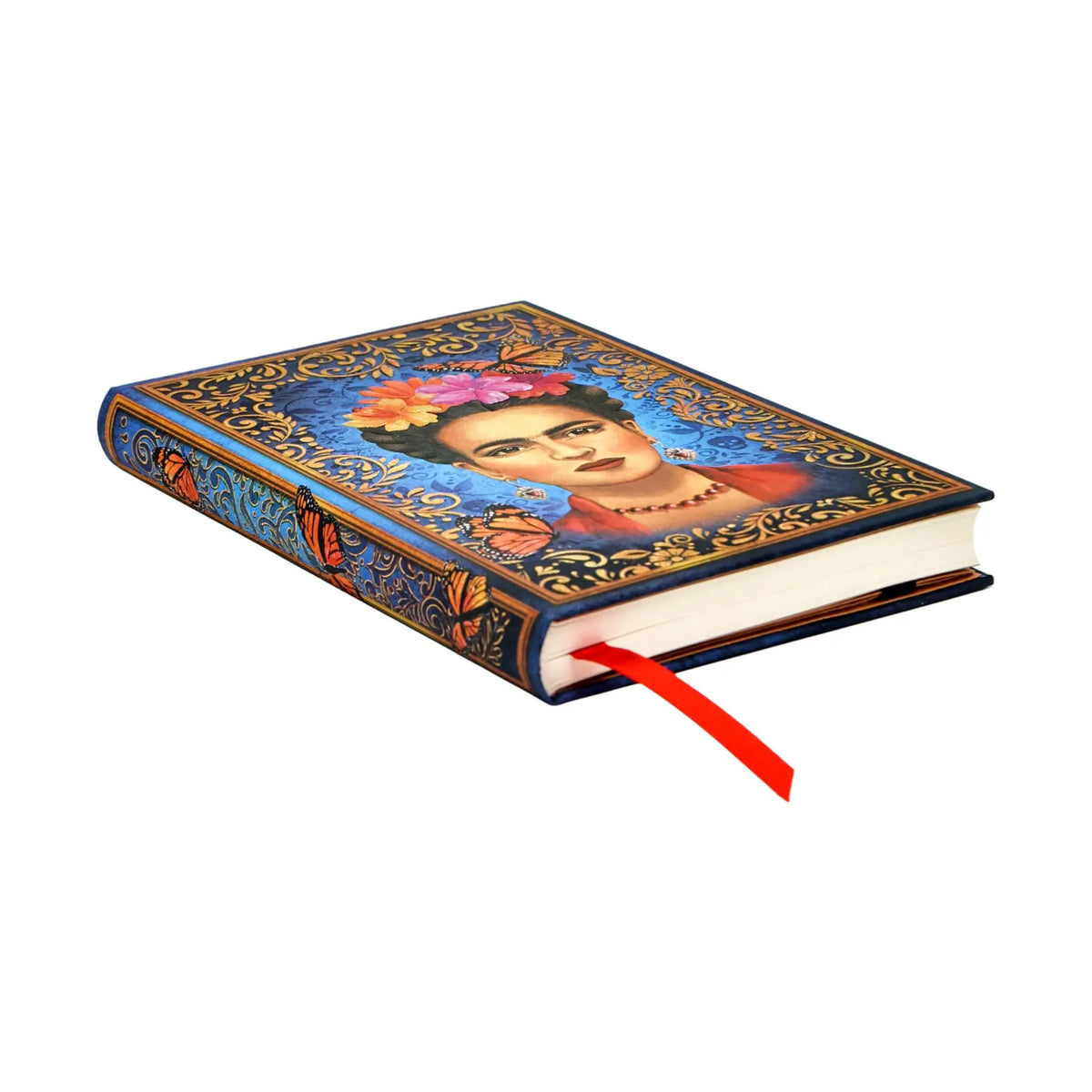 Paperblanks The Colourful Portrait Mini Hardback Journal – Plain, 176 Pages – page edge
