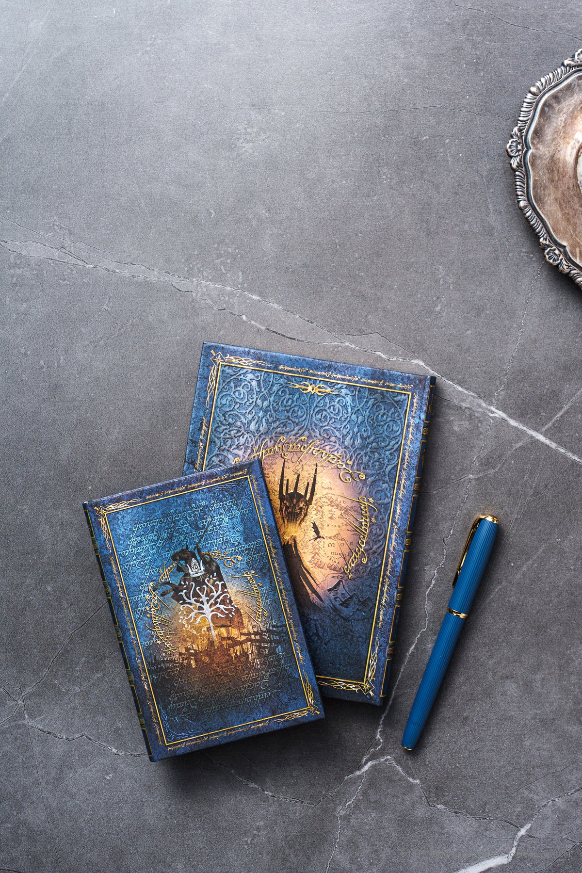 Paperblanks The Crown Reclaimed Journal Midi Hardback Journal – Lined, 144 Pages – lifestyle image