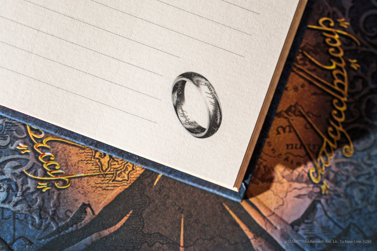Paperblanks The Crown Reclaimed Journal Midi Hardback Journal – Lined, 144 Pages – lifestyle image