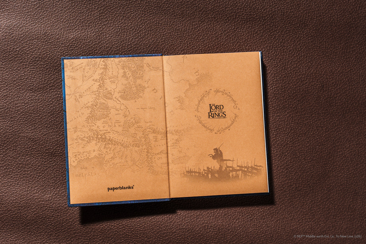 Paperblanks The Crown Reclaimed Journal Midi Hardback Journal – Lined, 144 Pages – lifestyle image