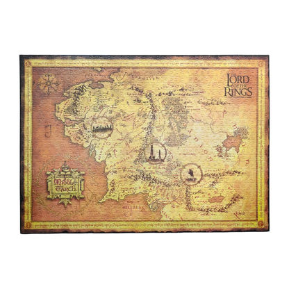 Paperblanks Map of Middle-earth Puzzle 1000-Piece Jigsaw Puzzle – detail view