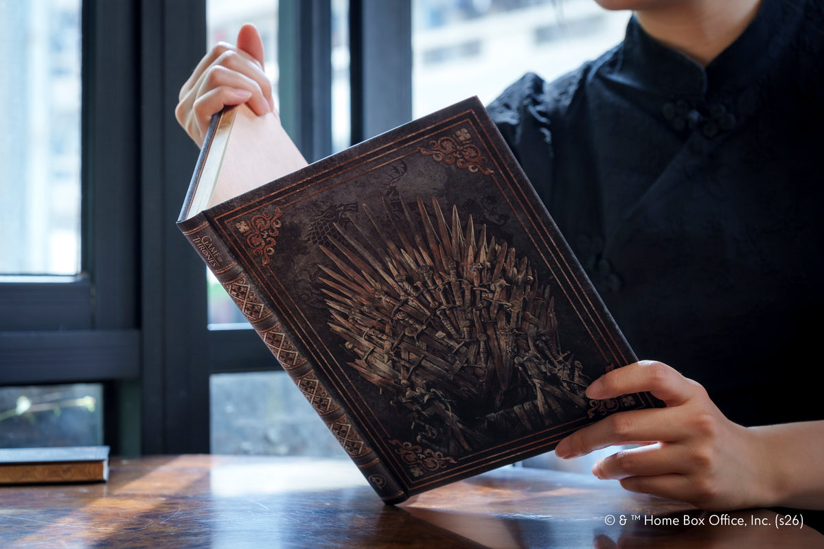 Paperblanks For the Throne Journal Ultra Hardback Journal – Plain, 144 Pages – lifestyle image