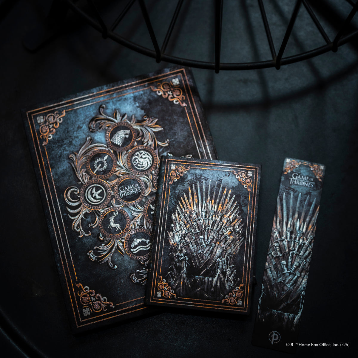 Paperblanks For the Throne Journal Midi Hardback Journal – Lined, 144 Pages – lifestyle image