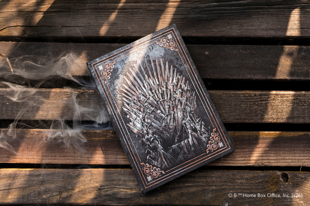 Paperblanks For the Throne Journal Midi Hardback Journal – Lined, 144 Pages – lifestyle image