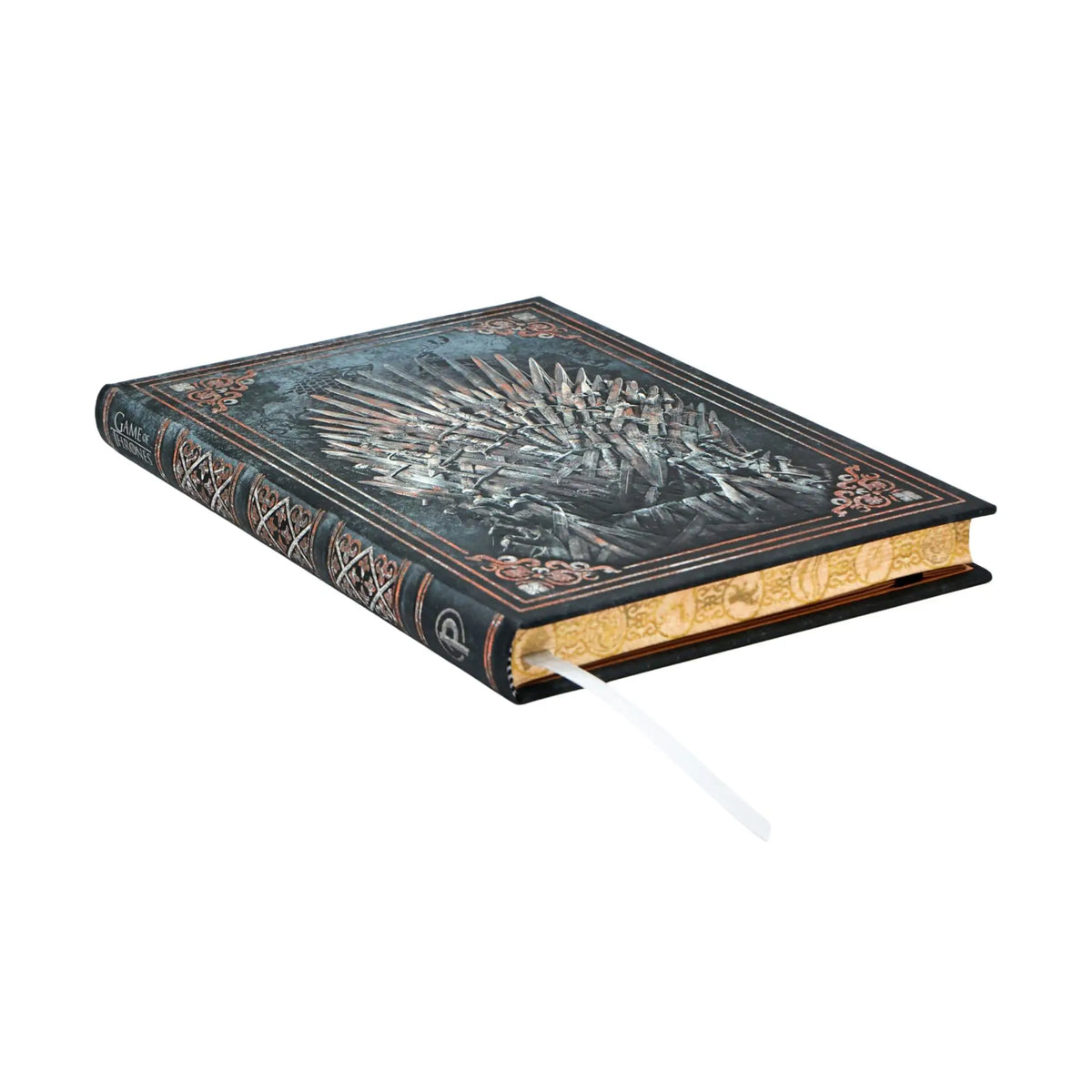 Paperblanks For the Throne Journal Midi Hardback Journal – Lined, 144 Pages – page edge